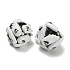 Halloween Theme Polymer Clay Rhinestone Beads with Resin RESI-Z045-02A-01-2