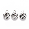 Tibetan Style Alloy Charms TIBEP-S319-095AS-RS-2