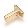 Brass Charms X-ZIRC-I037-01T-G-2