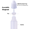 10ml Bottle Soft PE Squeeze Smoke Oil Bottle with Long Thin Dropper Plastic Dropper Bottle TOOL-BC0008-13A-2