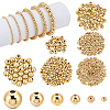 6 Style Brass Spacer Beads KK-PH0009-31-1