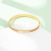304 Stainless Steel Micro Pave Cubic Zirconia Hinged Bangles for Women BJEW-Z146-03G-1