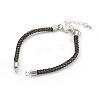 Adjustable Nylon Cord Bracelet Making MAK-F026-B05-P-1