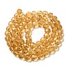 Transparent Glass Beads X-EGLA-A035-T10mm-D17-3