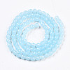 Imitation Jade Glass Beads Strands GLAA-N045-002-B02-2