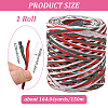 Segment Dyed Raffia Paper Cords for DIY Craft OCOR-WH20020-27E-2
