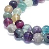 Natural Fluorite Beads Strands G-K245-A10-05-3