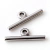 Tarnish Resistant 304 Stainless Steel Toggle Clasps LS-X-STAS-Q195-85-3