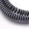 Non-magnetic Synthetic Hematite Beads Strands G-I208-03F-A-6x2mm-2