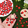 100Pcs 3 Styles Opaque Resin Cabochons CRES-SC0003-24-3