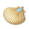 304 Stainless Steel with Enamel Pendants SA-CBAF3AB-04G-01-2