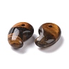 Natural Tiger Eye Pendants G-P469-13A-03-3