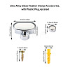 Zinc Alloy Glass Fixation Clamp Accessories X1-SW-TAC0001-28-3