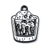 Halloween Theme Alloy Enamel Pendants FIND-Q102-01D-1