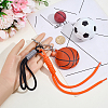 1Pc Sports ThemePU Leather Keychains KEYC-SP0001-67C-3