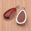 Natural & Synthetic Mixed Stone Big Pendants G-I184-M-3