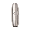 304 Stainless Steel Locking Tube Magnetic Clasps STAS-A151-02B-P-1