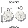 304 Stainless Steel Pendants SA-OY003-65P-01-2