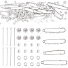 8Pcs 4 Styles Iron Rhinestone Safety Pins FIND-TA0008-81-1