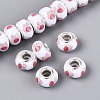 Opaque Resin European Beads RPDL-T004-01K-1
