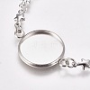 304 Stainless Steel Bracelet Making STAS-WH0014-25P-2
