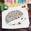 Plastic Reusable Drawing Painting Stencils Templates DIY-WH0202-373-7