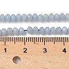 Natural Angelite Beads Strands G-R013-B02-4x3mm-5