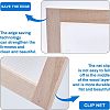 Wooden Paper Making DIY-WH0171-48-5