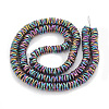 Electroplate Non-magnetic Synthetic Hematite Beads Strands G-N0321-07F-2