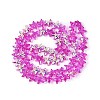 Electroplate Transparent Glass Beads Strands EGLA-Q136-01A-14-2