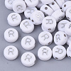 Plating Acrylic Beads X-PACR-R243-04R-1