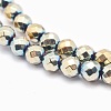 Electroplate Non-magnetic Synthetic Hematite Beads Strands G-L486-A-19-2