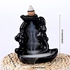 Ceramics Decorative Backflow Incense Burner Gourd Style Incense Holders Decoration Gift JX854A-2