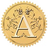 34 Sheets Self Adhesive Gold Foil Embossed Stickers DIY-WH0509-085-1