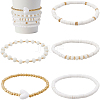 Polymer Clay & Crystal Beads Cup Chain AJEW-WH20072-36B-6