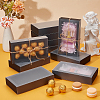 Cardboard Drawer Gift Storage Boxes with Clear Cover CON-WH0092-72C-02-5