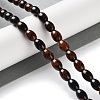 Natural Mahogany Obsidian Beads Strands G-I369-B06-01-2