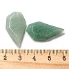 Natural Green Aventurine Pendants G-G052-A03-3