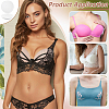 9 Pairs Polyester Round Bra Pads Inserts FIND-BC0019-24C-5