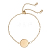 304 Stainless Steel Cable Chain Slider Bracelet Making BJEW-JB12810-03-2