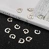 Tarnish Resistant 304 Stainless Steel Letter Charms STAS-O072-G-5