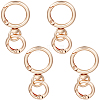 4 Sets Alloy Spring Gate Clasps FIND-BBC0004-11-1