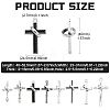 8Pcs 8 Styles Tibetan Style Alloy Big Pendants FIND-CJ0005-85-2