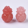 Synthetic Coral Beads CORA-R017-30A-A03-4