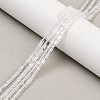Natural Quartz Crystal Beads Strands G-K399-B01-02-2