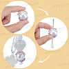 20Pcs Spray Printed Alloy Bead Caps FIND-SP0006-12-6