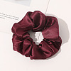 Satin Face Elastic Hair Accessories OHAR-PW0007-43H-1