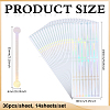 PVC Self-adhesive Stickers STIC-WH0003-60B-2