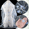 3D Flower Milk Fiber Embroidery Fabric AJEW-WH20006-241A-5