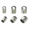15Pcs 3 Styles 303 Stainless Steel Cord End/Tips STAS-CJ0003-37-1